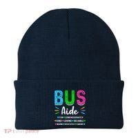 Bus Driver Aide Back To School Matching Group Squad Beanie thumb 0