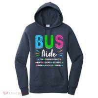 Bus Driver Aide Back To School Matching Group Squad Women's Hoodie thumb 0