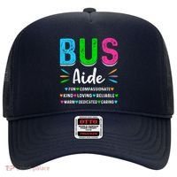 Bus Driver Aide Back To School Matching Group Squad Hat thumb 0