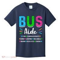 Bus Driver Aide Back To School Matching Group Squad Kids T-Shirt thumb 0