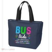 Bus Driver Aide Back To School Matching Group Squad Tote Bag thumb 3