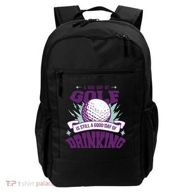 Bad Day At Golf Funny Backpack