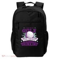 Bad Day At Golf Funny Backpack thumb 0