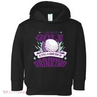 Bad Day At Golf Funny Toddler Hoodie thumb 0