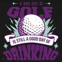 Bad Day At Golf Funny Toddler Hoodie thumb 2