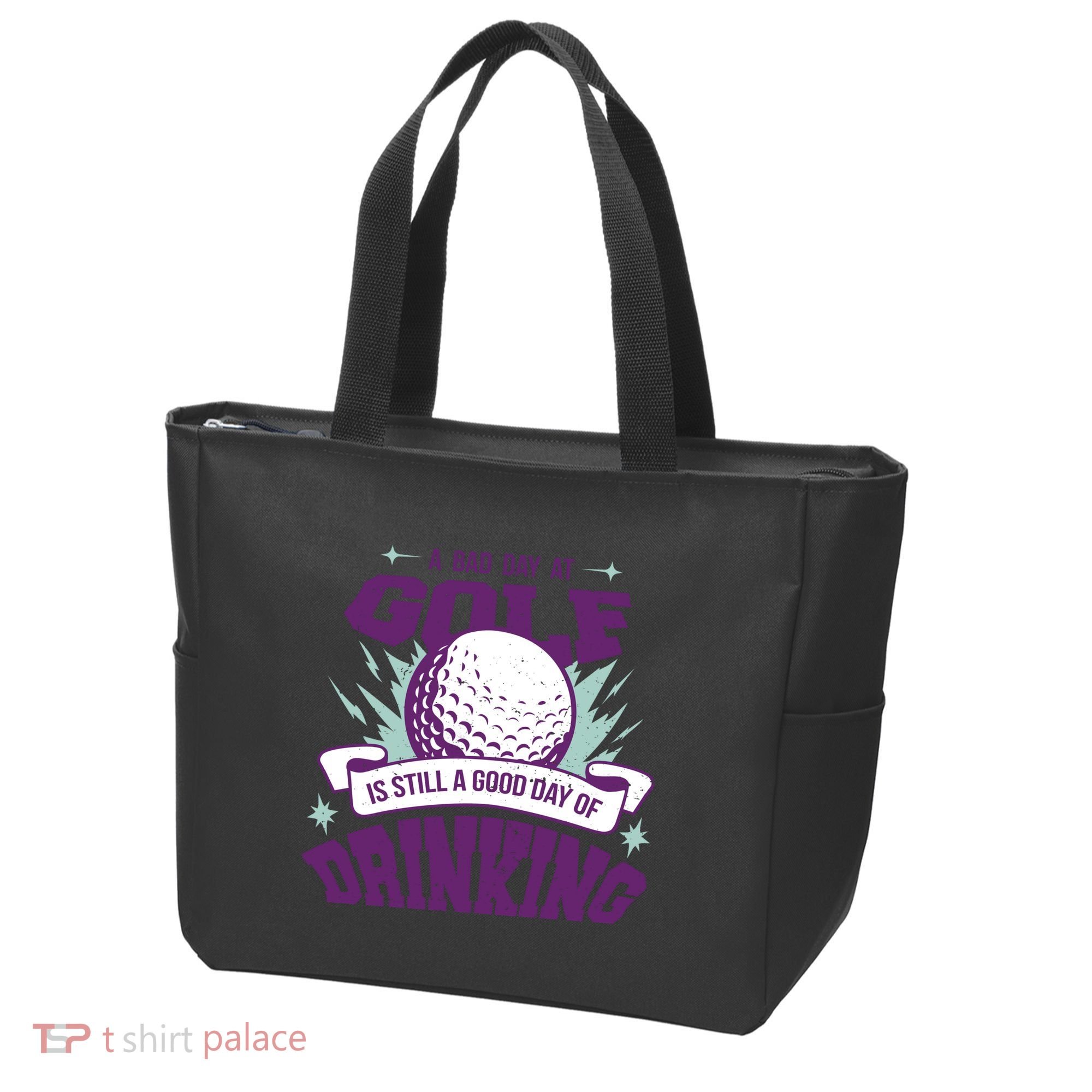 Bad Day At Golf Funny Tote Bag