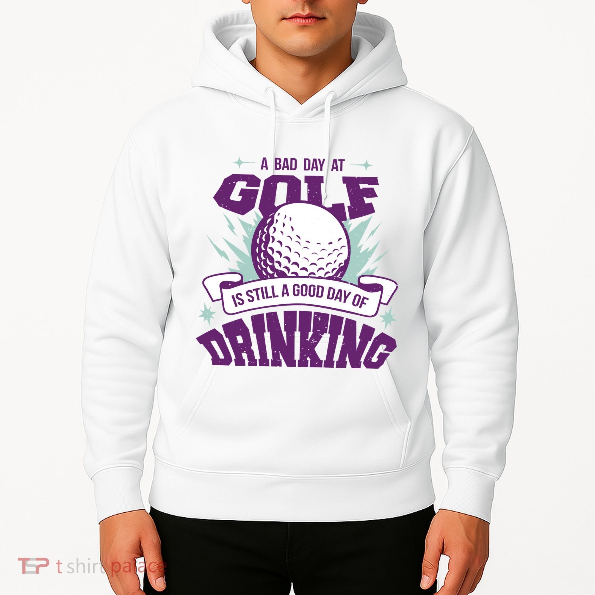 Bad Day At Golf Funny Hoodie