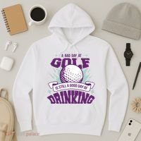 Bad Day At Golf Funny Hoodie thumb 3