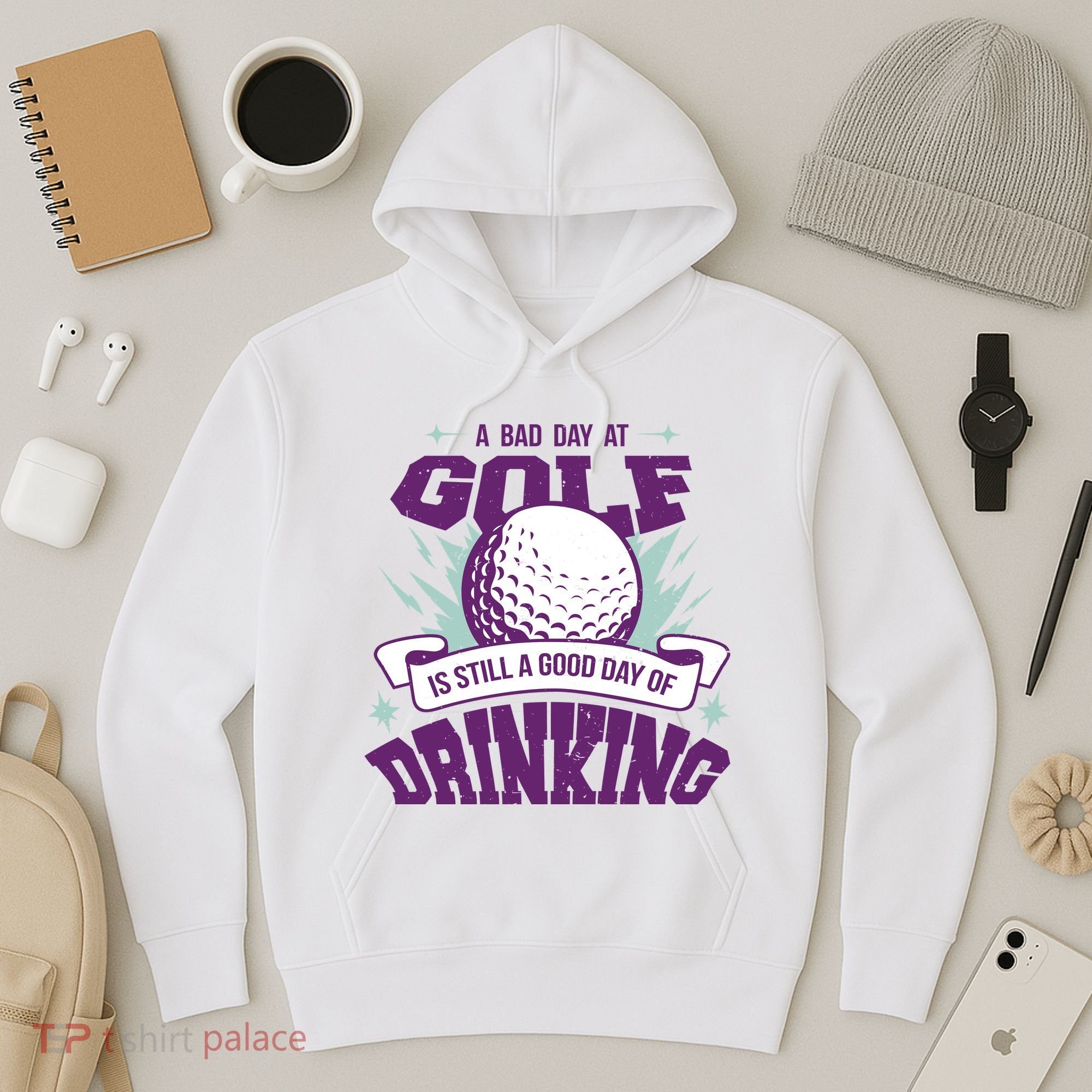 Bad Day At Golf Funny Hoodie