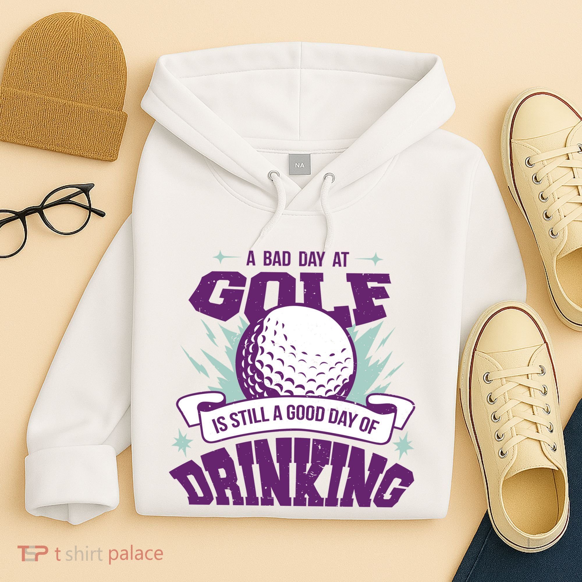 Bad Day At Golf Funny Hoodie