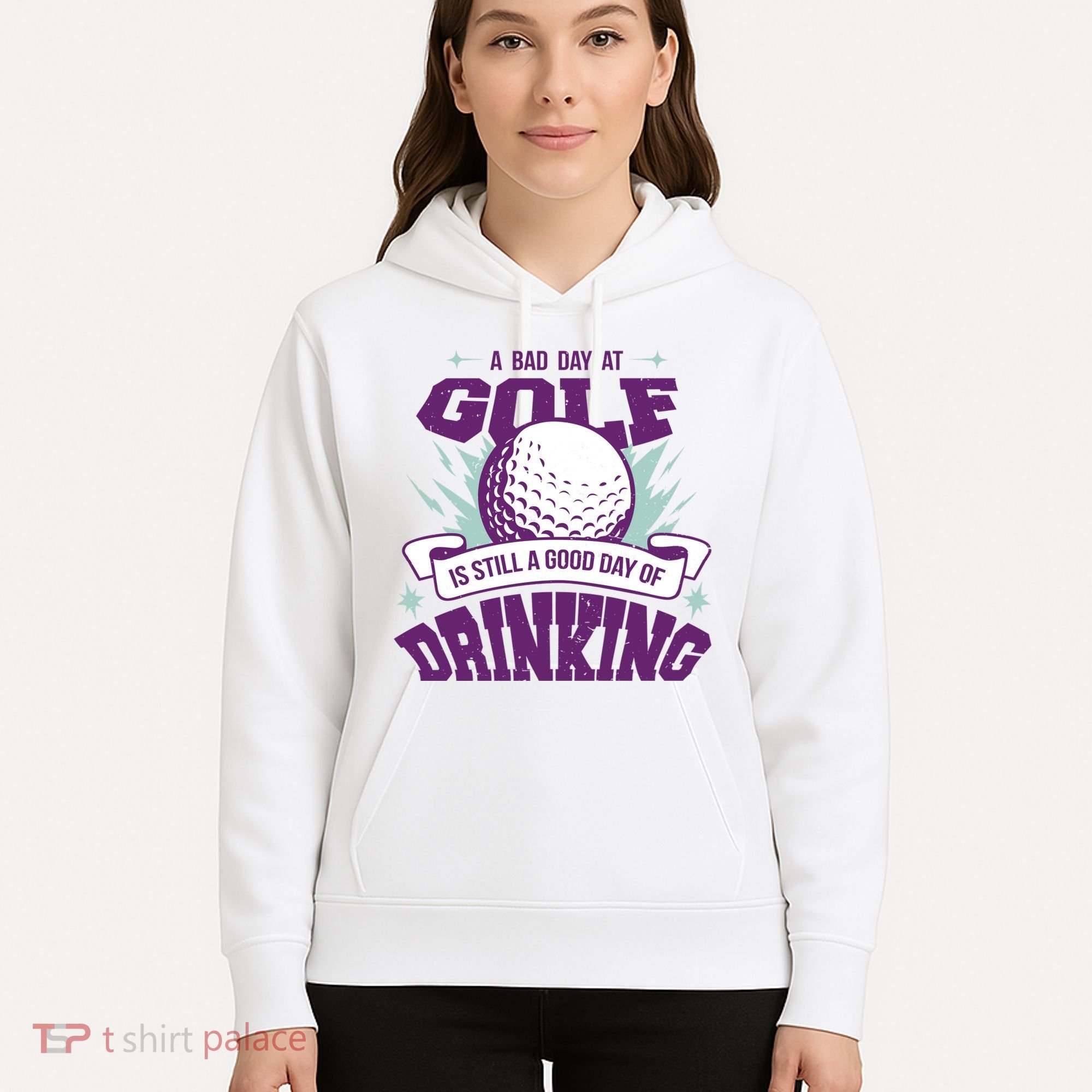 Bad Day At Golf Funny Hoodie