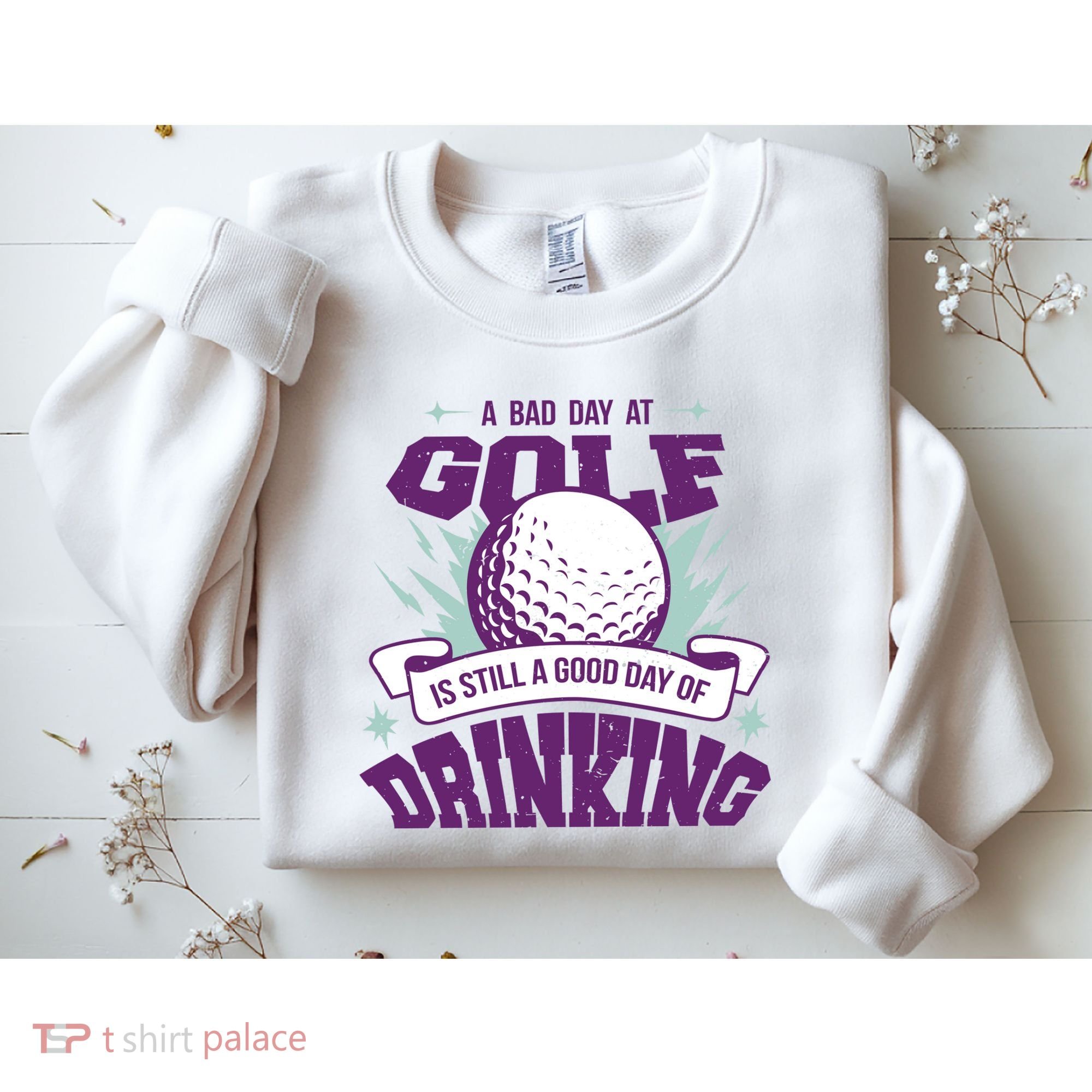 Bad Day At Golf Funny Sweatshirt