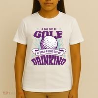 Bad Day At Golf Funny T-Shirt thumb 4
