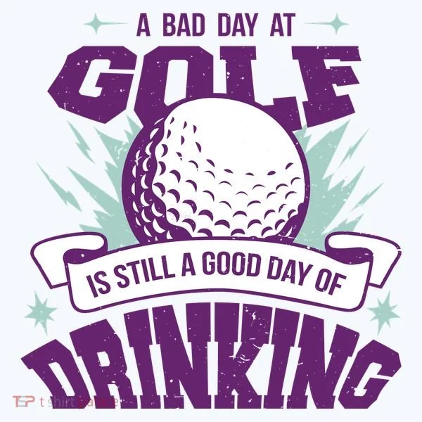 Bad Day At Golf Funny Bucket Hat