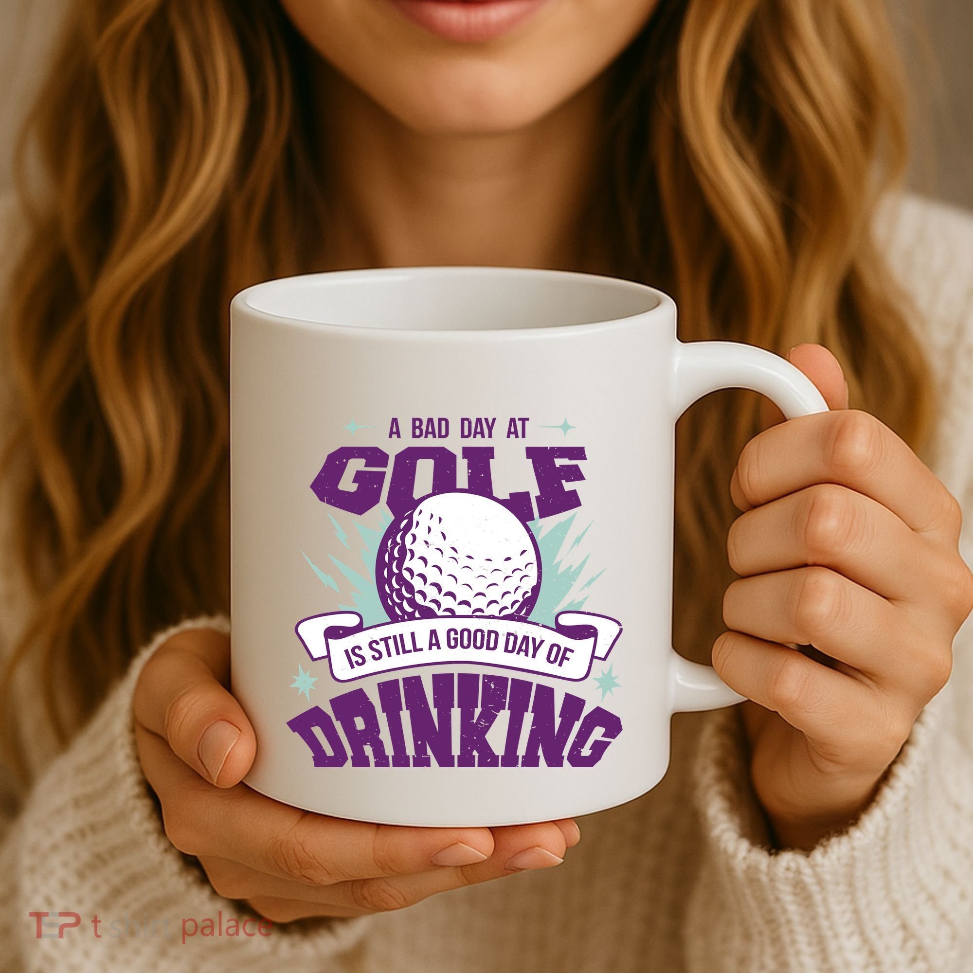 Bad Day At Golf Funny Coffee Mug