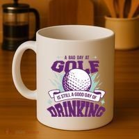 Bad Day At Golf Funny Coffee Mug thumb 4