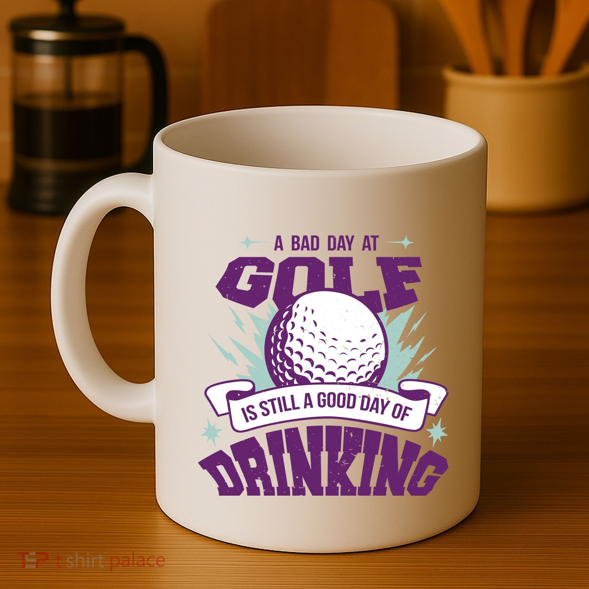 Bad Day At Golf Funny Coffee Mug