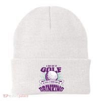 Bad Day At Golf Funny Beanie thumb 0