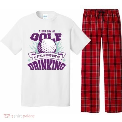 Bad Day At Golf Funny Pajama Set