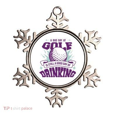 Bad Day At Golf Funny Ornament