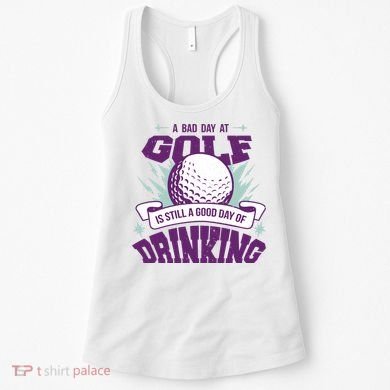 Bad Day At Golf Funny Women's Tank Top