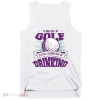 Bad Day At Golf Funny Tank Top thumb 0