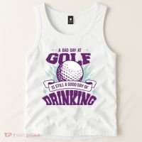 Bad Day At Golf Funny Tank Top thumb 2