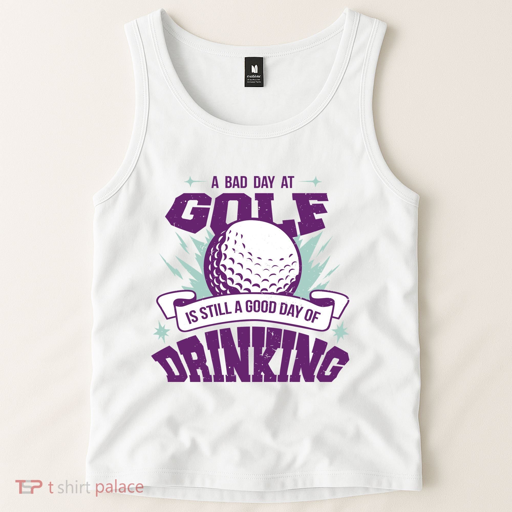 Bad Day At Golf Funny Tank Top