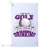 Bad Day At Golf Funny Golf Towel thumb 0