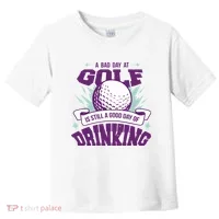 Bad Day At Golf Funny Toddler T-Shirt thumb 0