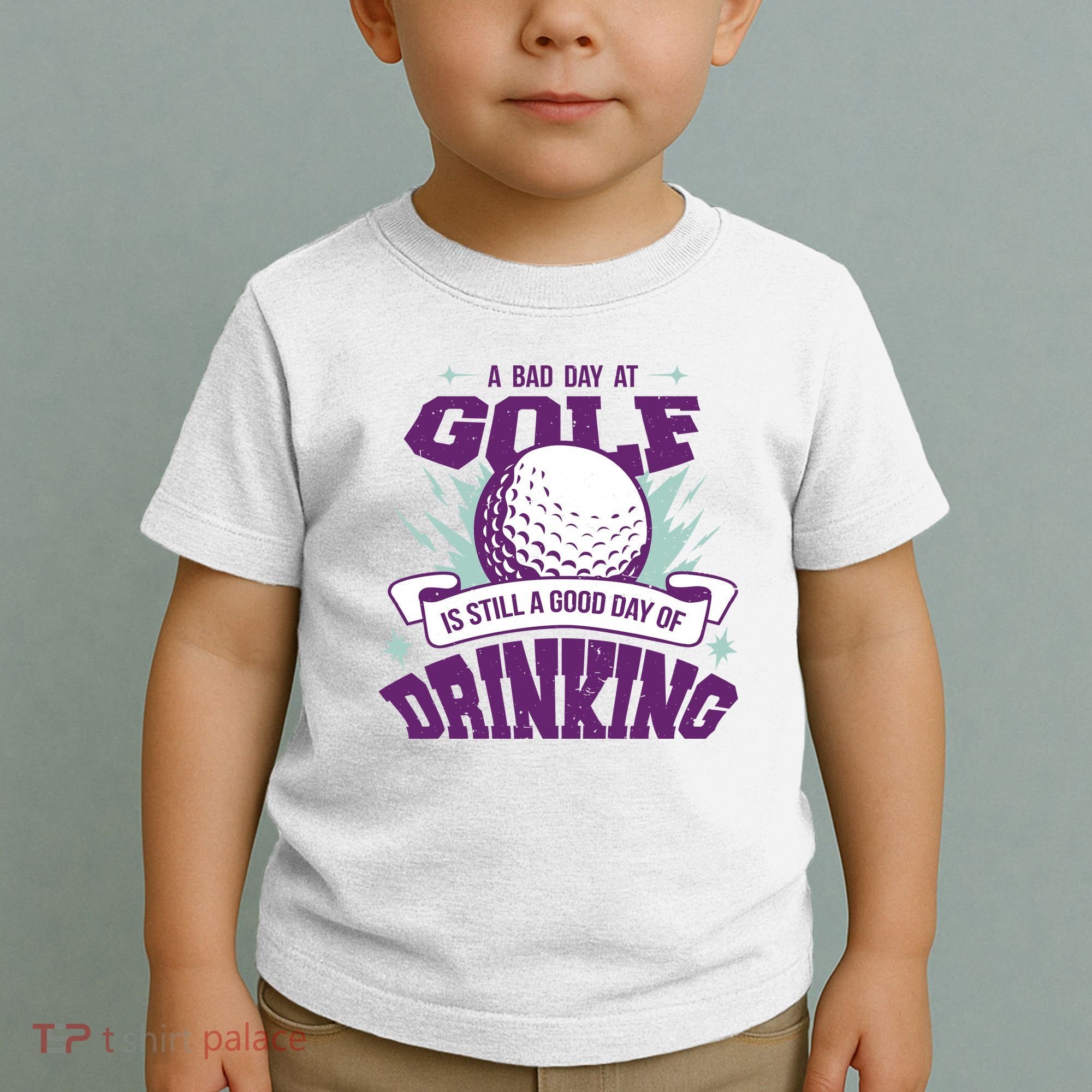 Bad Day At Golf Funny Toddler T-Shirt