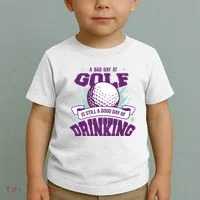 Bad Day At Golf Funny Toddler T-Shirt thumb 2