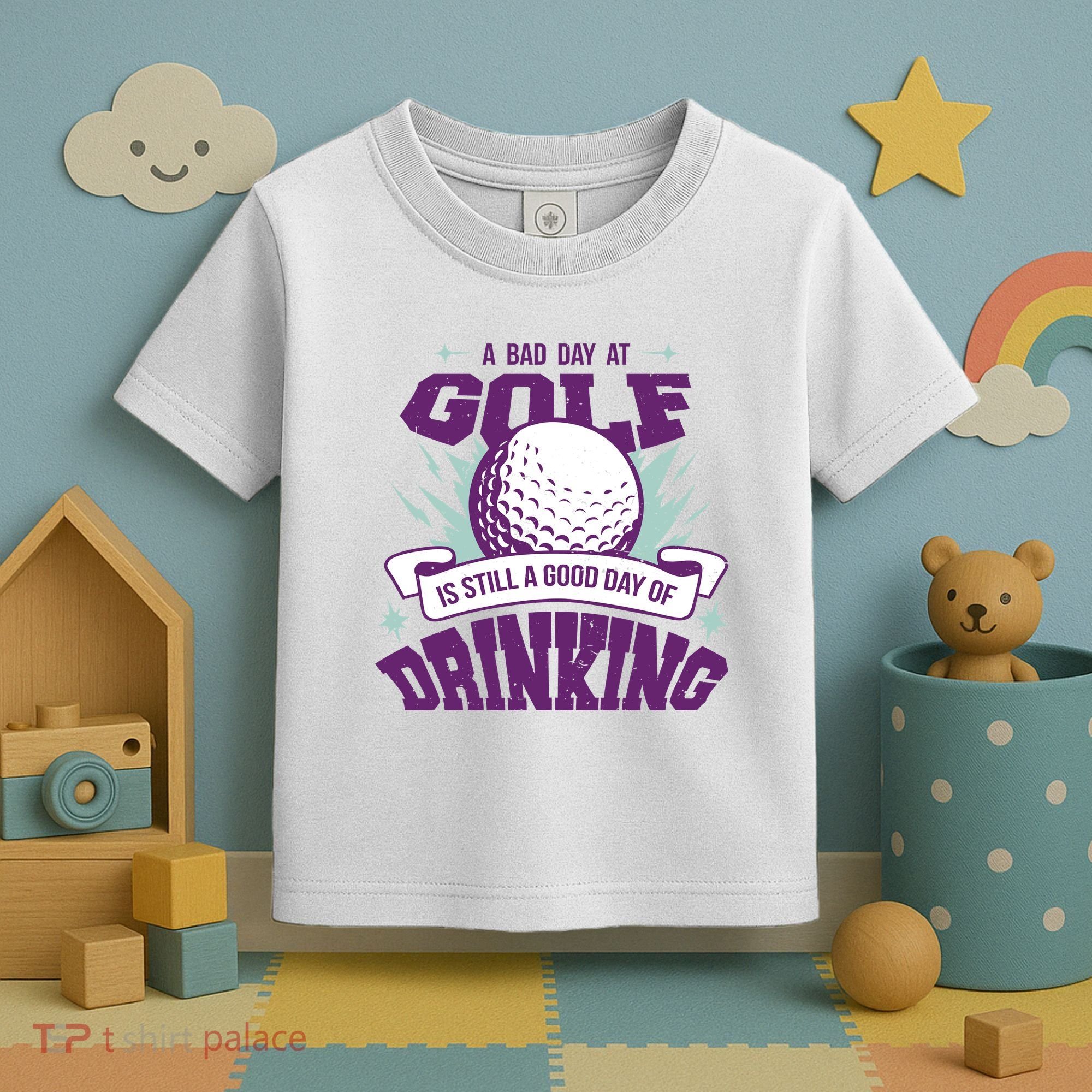 Bad Day At Golf Funny Toddler T-Shirt