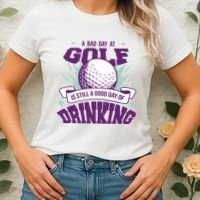 Bad Day At Golf Funny Women's T-Shirt thumb 2