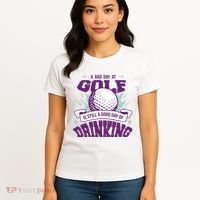Bad Day At Golf Funny Women's T-Shirt thumb 4