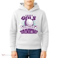 Bad Day At Golf Funny Kids Hoodie thumb 4