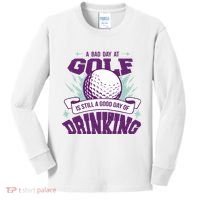 Bad Day At Golf Funny Kids Long Sleeve Shirt thumb 0
