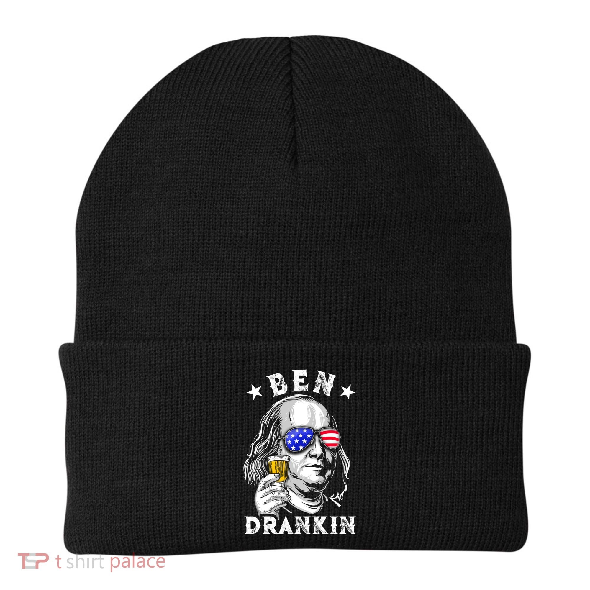 Ben Drankin Benjamin Franklin Funny Ing 4th Of July Usa Great Gift Beanie
