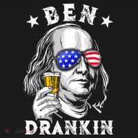 Ben Drankin Benjamin Franklin Funny Ing 4th Of July Usa Great Gift Women's Hoodie thumb 2