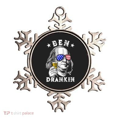 Ben Drankin Benjamin Franklin Funny Ing 4th Of July Usa Great Gift Ornament