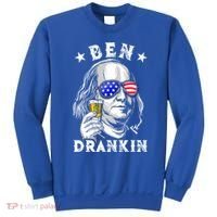 Ben Drankin Benjamin Franklin Funny Ing 4th Of July Usa Great Gift Sweatshirt thumb 0