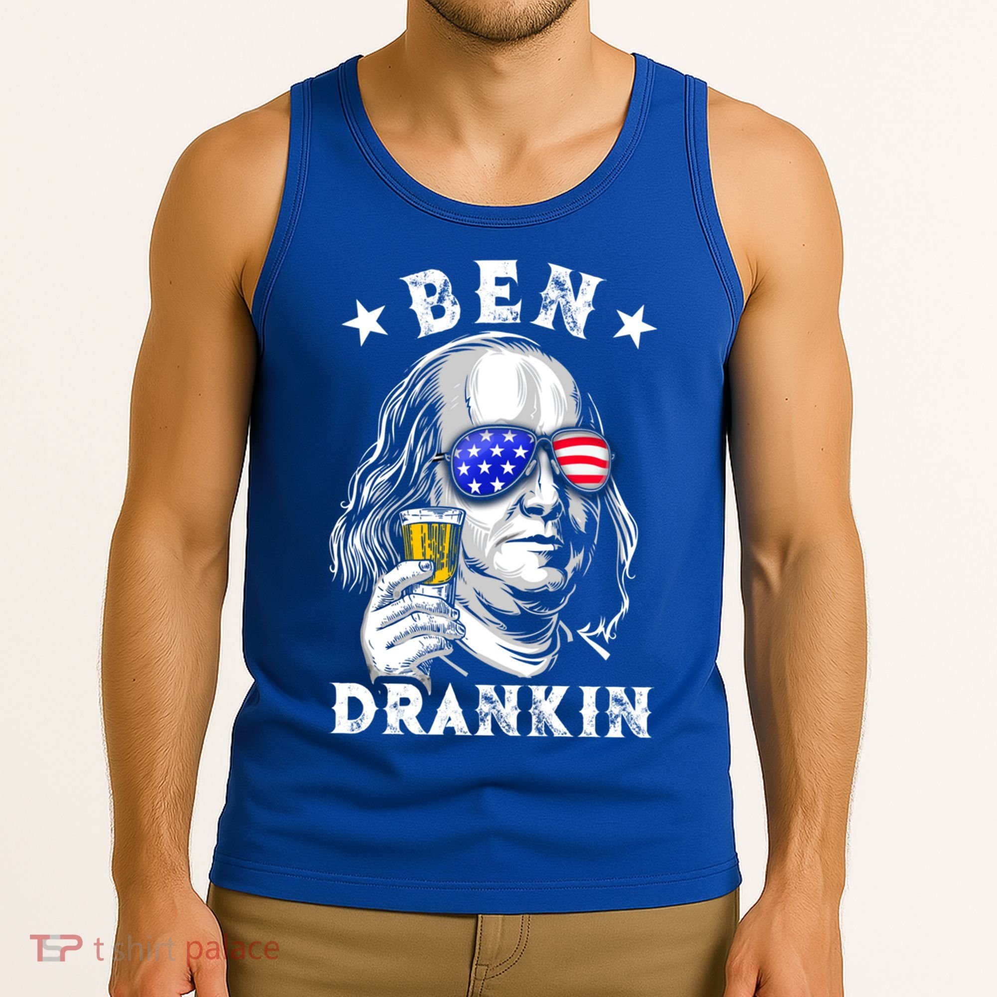 Ben Drankin Benjamin Franklin Funny Ing 4th Of July Usa Great Gift Tank Top