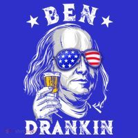 Ben Drankin Benjamin Franklin Funny Ing 4th Of July Usa Great Gift Visor thumb 3