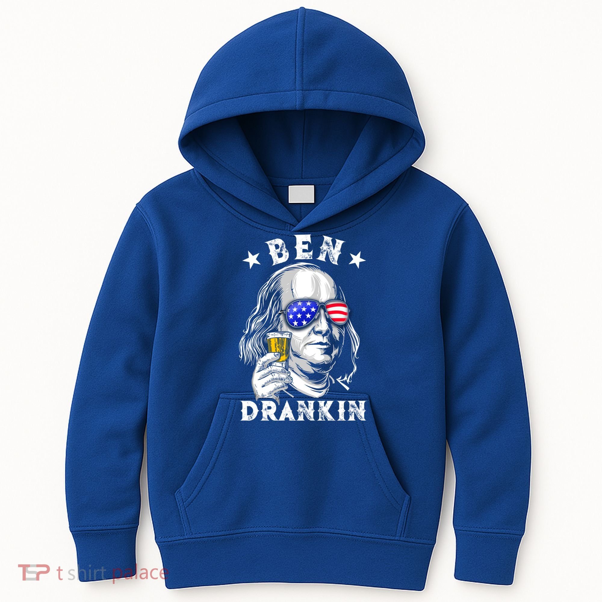 Ben Drankin Benjamin Franklin Funny Ing 4th Of July Usa Great Gift Kids Hoodie