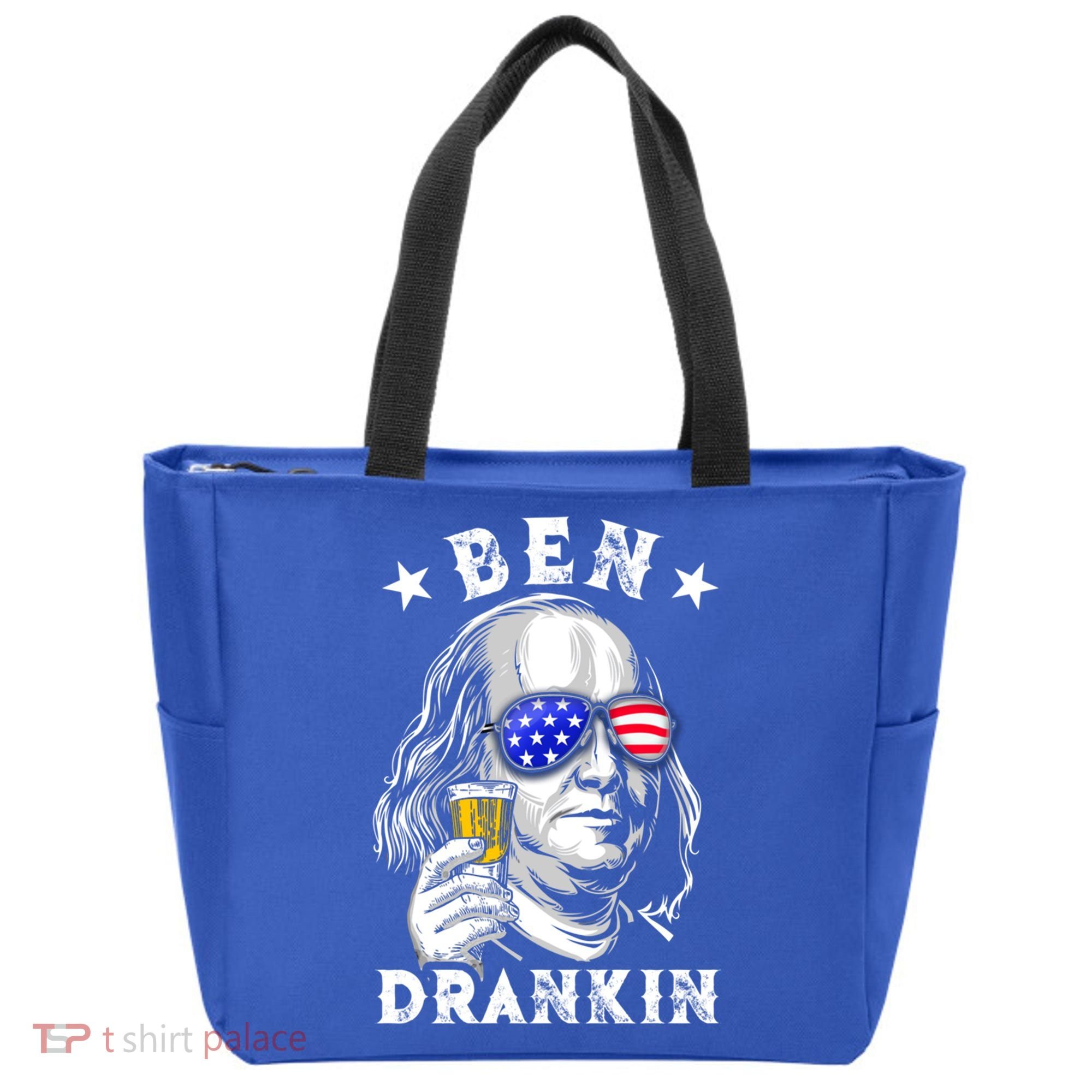 Ben Drankin Benjamin Franklin Funny Ing 4th Of July Usa Great Gift Tote Bag