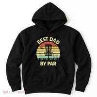 Best Dad By Par Funny Disc Golf Frisbee Golfer Father's Day Hoodie thumb 0