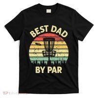 Best Dad By Par Funny Disc Golf Frisbee Golfer Father's Day T-Shirt thumb 0