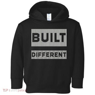 Built Different Toddler Hoodie
