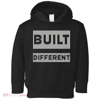 Built Different Toddler Hoodie
