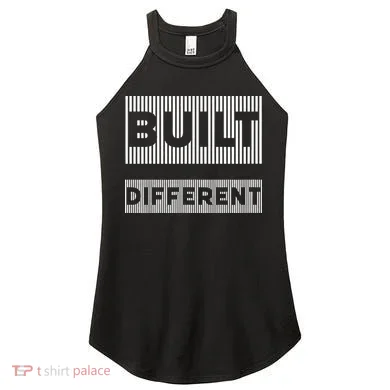 Built Different Women's Perfect Tri Rocker Tank